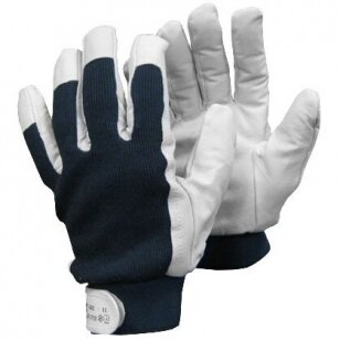 Work gloves leather winter with insulation