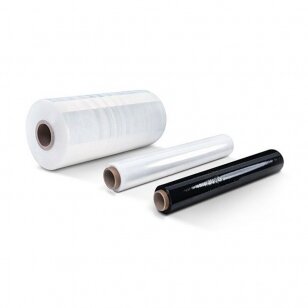 Stretch packing film black (for manual use)