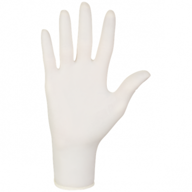Gloves latex without powder DermaGel PF, 100 pcs