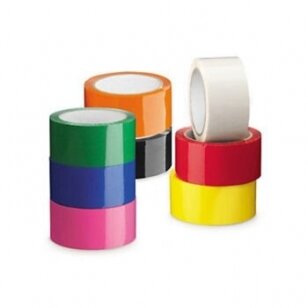 Colored packaging tape