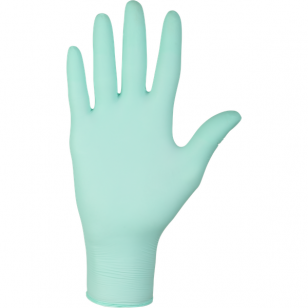 Disposable nitrile gloves green, 100 pcs